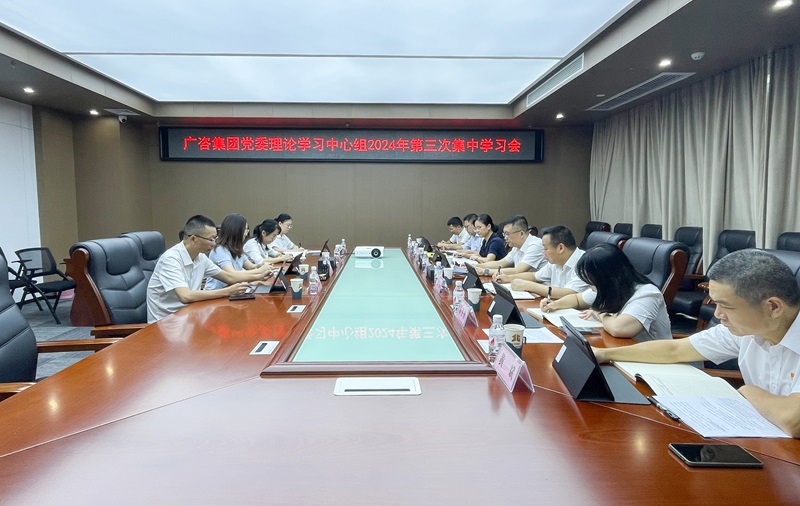 廣咨集團(tuán)黨委理論學(xué)習(xí)中心組專(zhuān)題學(xué)習(xí)黨的二十屆三中全會(huì)精神
